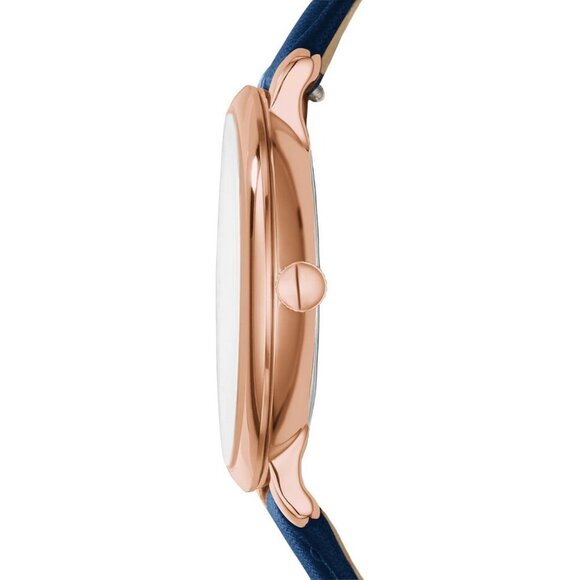 Women\'s Blue Jacqueline Quartz Stainless Steel Three Hand Bracelet Watch